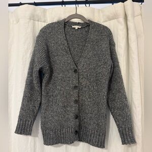 Z supply grey knit cardigan